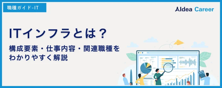 ITインフラとは？構成要素・仕事内容・関連職種をわかりやすく解説