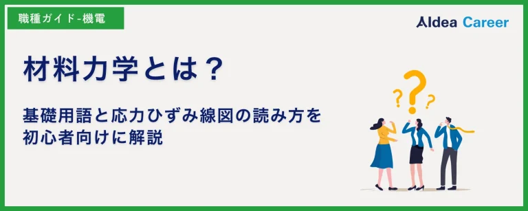 材料力学とは？基礎用語と応力ひずみ線図の読み方を初心者向けに解説